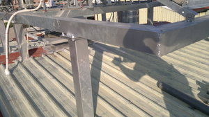 高雄鐵皮屋上太陽能架