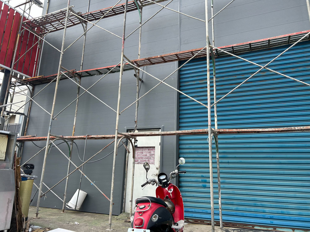 高雄外牆金屬壁板施工