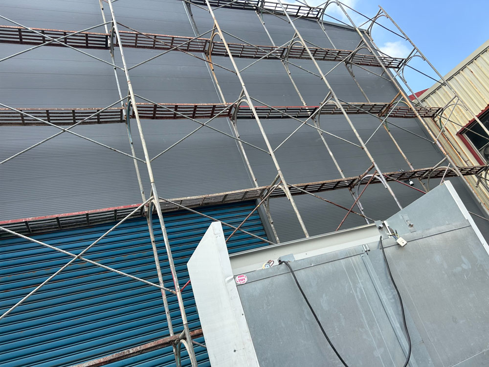 高雄外牆金屬壁板施工