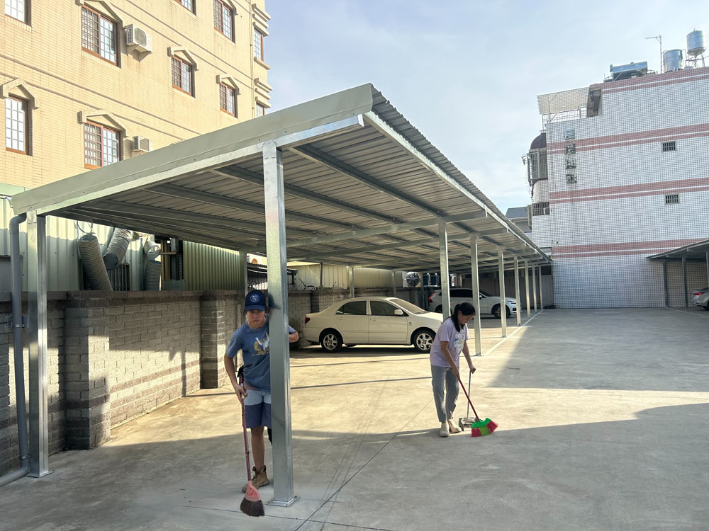 高雄停車棚鐵皮屋工程